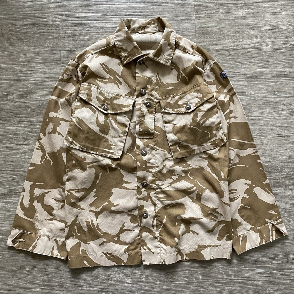 British Army Tropical Desert DPM Combat Jacket Men's 180/96 Brown Camouflage BAF